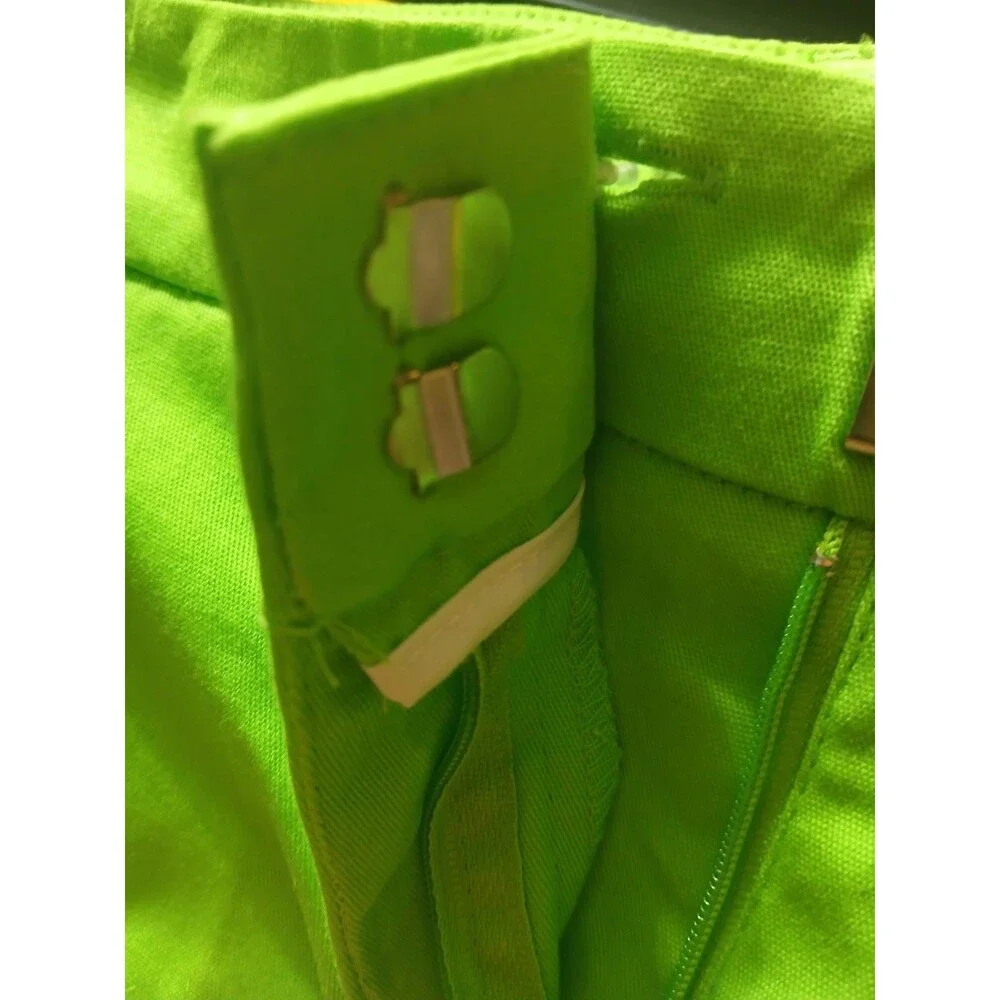 Retro Metro Styles  Bermuda Shorts  Green  Size 10 Sports Bubblegum Neon - Picture 5 of 7